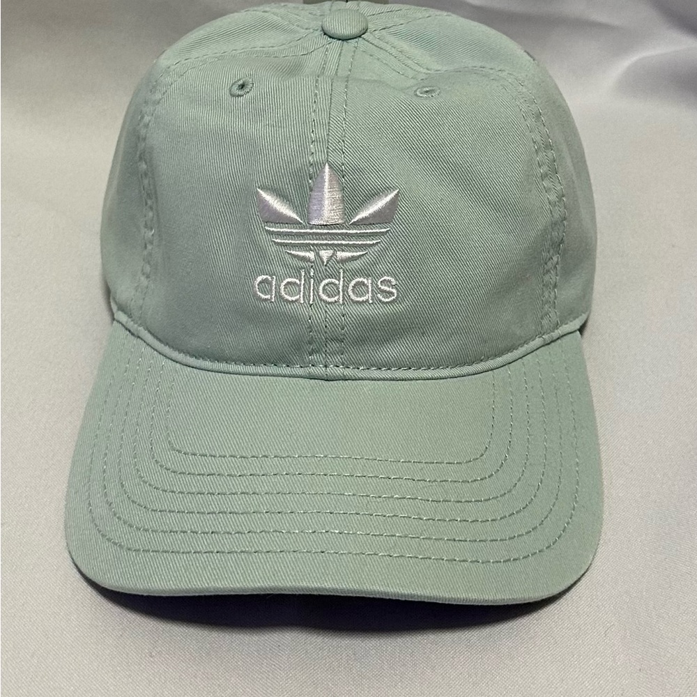 Adidas ASH GREEN Baseball Cap Brand New